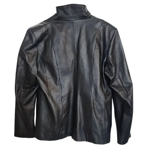 East 5th Genuine Leather Jacket - Size XL - Picture 2 of 3